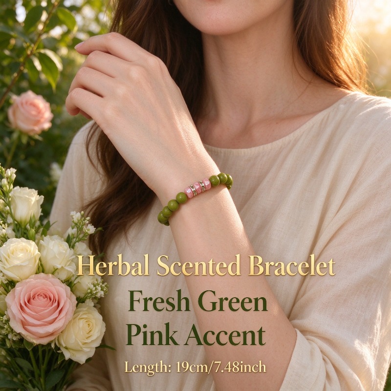 Traditional Tea Fragrance Style Bead Bracelet, Handmade